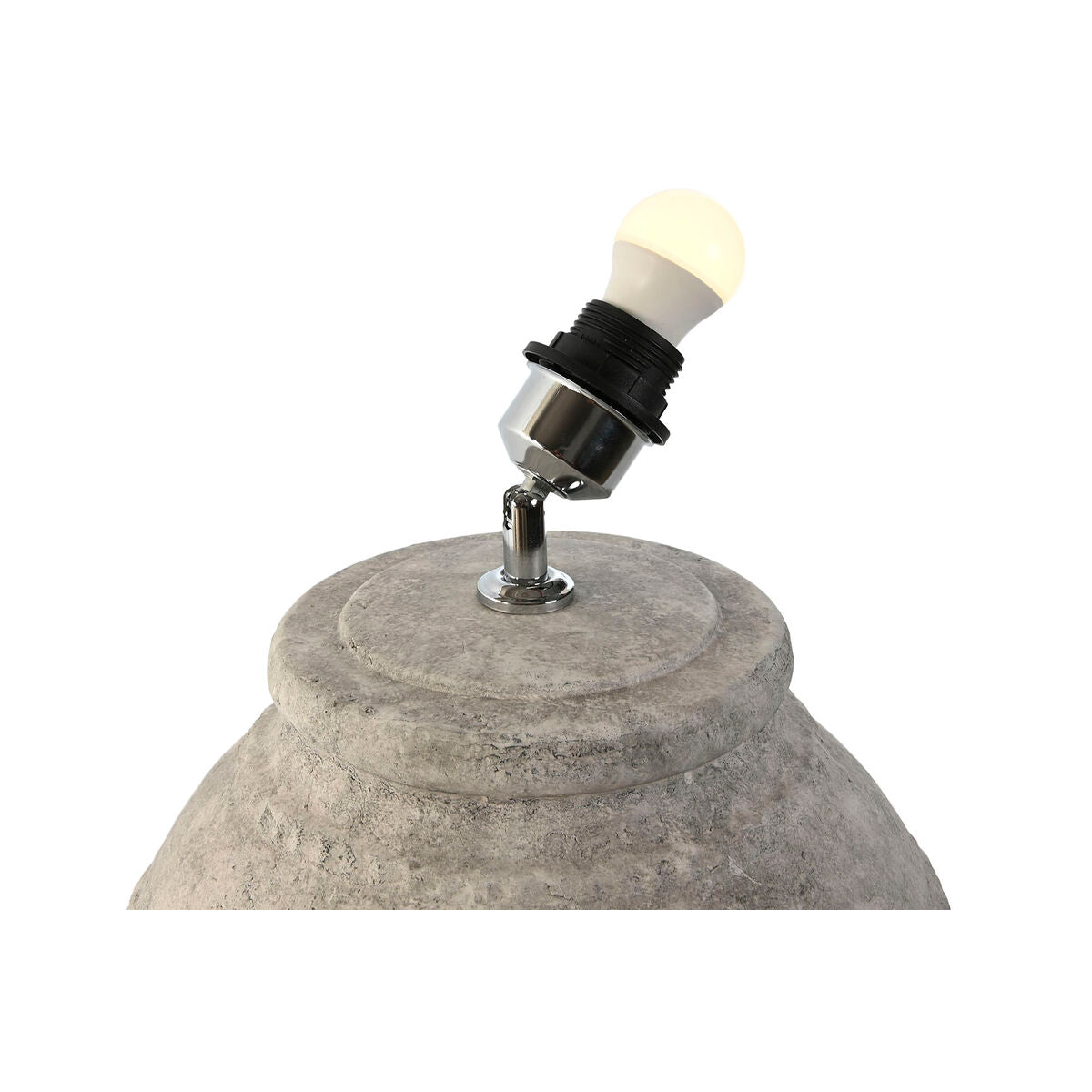 Bordslampa Home Esprit Grå Cement 31 X 31 X 39 Cm