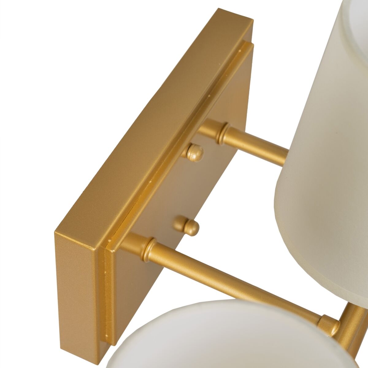 Bigbuy Home Vägglampa 58 X 20 X 31,5 Cm Syntetmaterial Gyllene Metall Modern