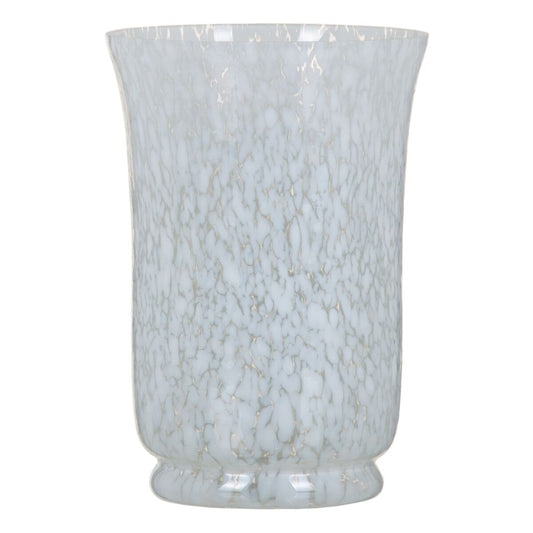 Bigbuy Home Vas Glas Vit 15 X 15 X 22 Cm