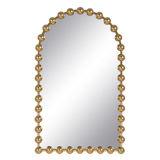 Bigbuy Home Wall Mirror Golden Iron 61 X 4,5 X 100 Cm