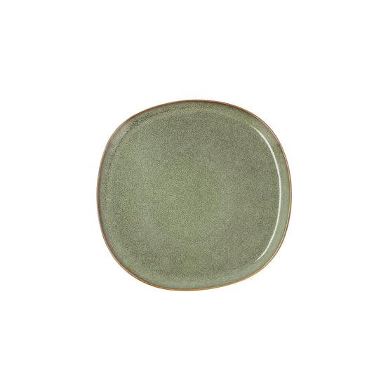 Bidasoa Platt Skål Bidasoa Ikonic Grön Keramik 20,2 X 19,7 Cm (6 Antal) (Pack 6X)