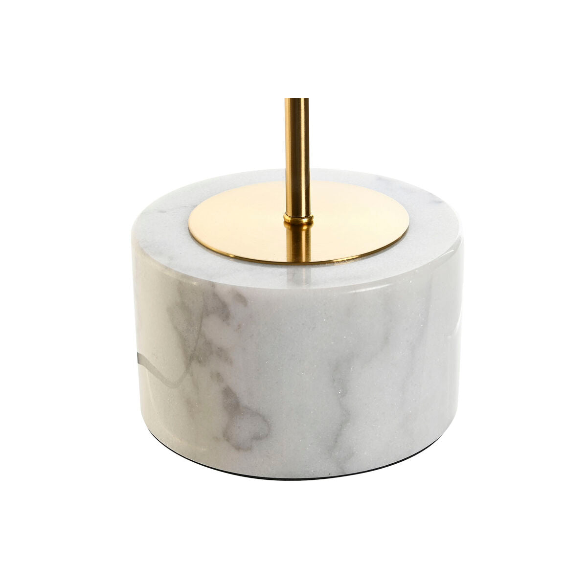 Bordslampa Dkd Home Decor Svart Gyllene Metall Marmor 50 W 220 V 25 X 25 X 58 Cm