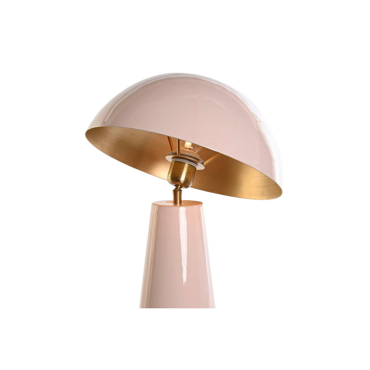 Desk Lamp Dkd Home Decor 31 X 31 X 70 Cm Pink Iron 220 V 50 W