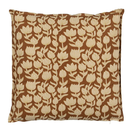 Bigbuy Home Cushion Cotton Brown Beige 50 X 50 Cm