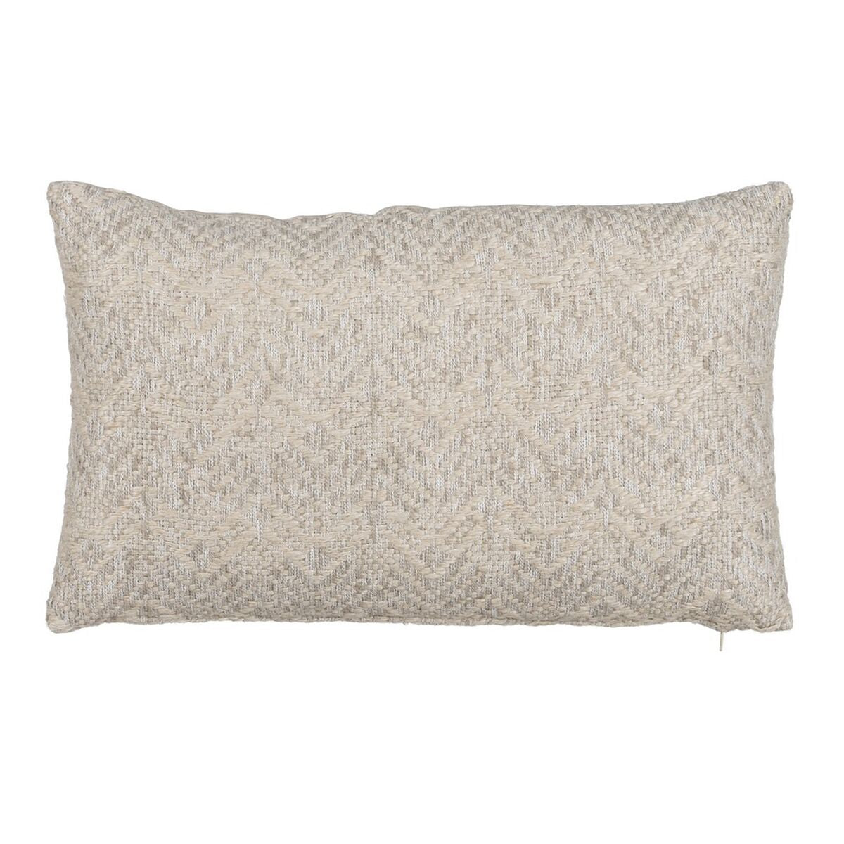 Bigbuy Home Cushion Cotton Linen Grey 50 X 30 Cm