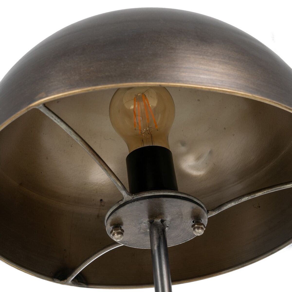 Bigbuy Home Lamp Golden 60 W 30 X 30 X 68 Cm